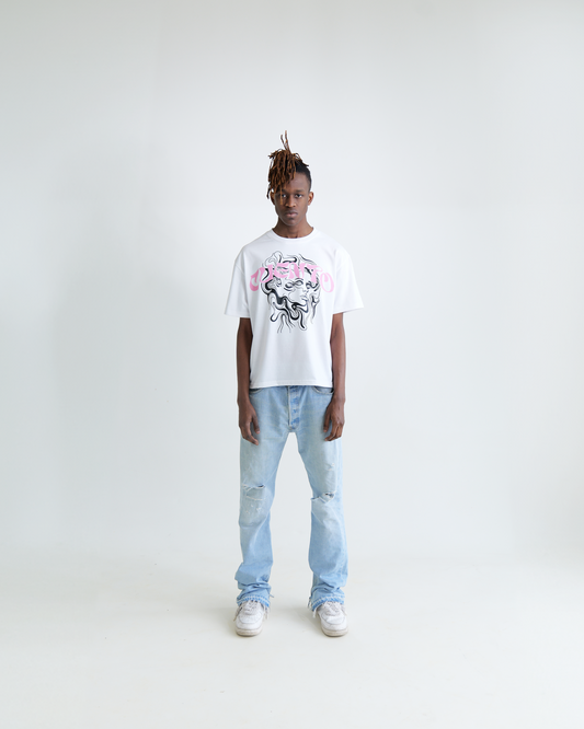 MEDUSA PINK T-SHIRT WHITE